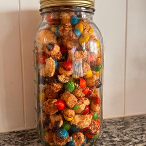 Freeze dried rainbow caramel chocolates candy treat snack