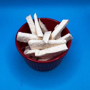 Jicama organic freeze dried no apeel veggie snack crunchy treat vegetable produce