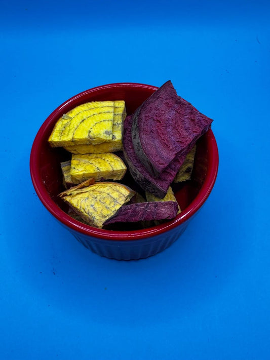 Organic no apeel freeze dried regular beats golden beats treat snack