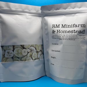 Organic freeze dried banana chips no added ingredients