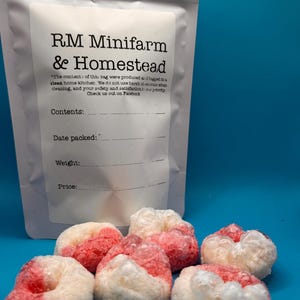 Freeze dried watermelon rings candy snack treat puff puffed