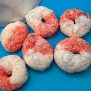 Freeze dried watermelon rings candy snack treat puff puffed