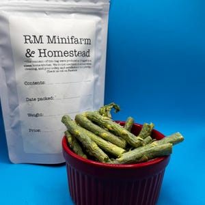 Asparagus organic freeze dried no apeel vegetable veggie snack