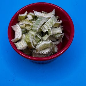 Celery freeze dried organic no apeel veggie vegetable snack