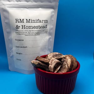 Mushrooms freeze dried organic no apeel vegetable veggie snack