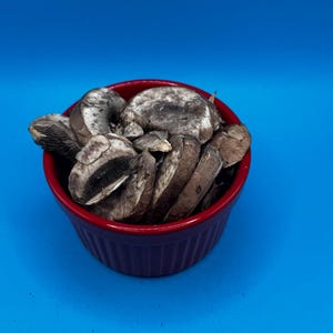 Mushrooms freeze dried organic no apeel vegetable veggie snack