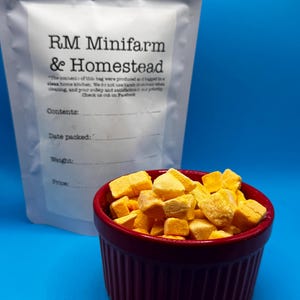 Butternut squash freeze dried organic no apeel vegetable snack veggie