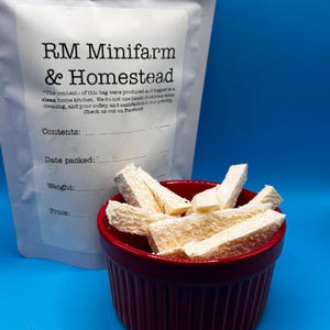 Jicama organic freeze dried no apeel veggie snack crunchy treat vegetable produce