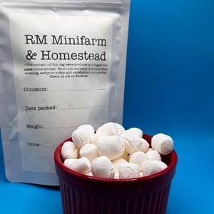 Marshmallows organic vanilla freeze dried treat snack candy crunchy