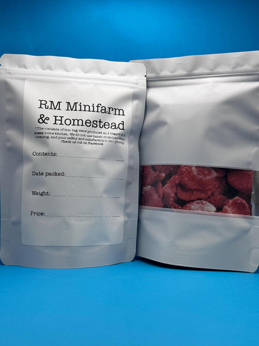 Organic freeze dried strawberries