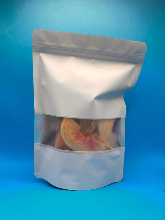 Organic no apeel freeze dried peaches treat snack fruit