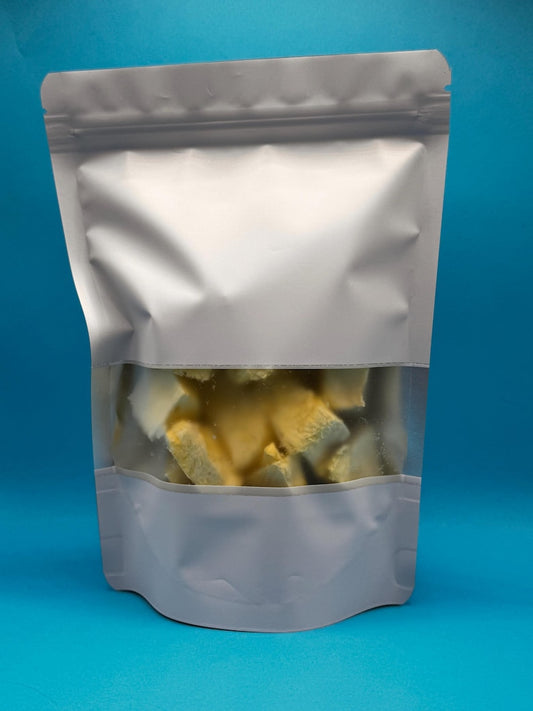 Organic no apeel freeze dried pineapple chunks treat food snack
