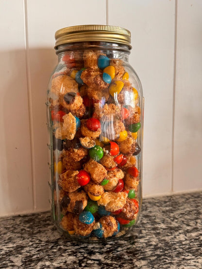 Freeze dried rainbow caramel chocolates candy treat snack