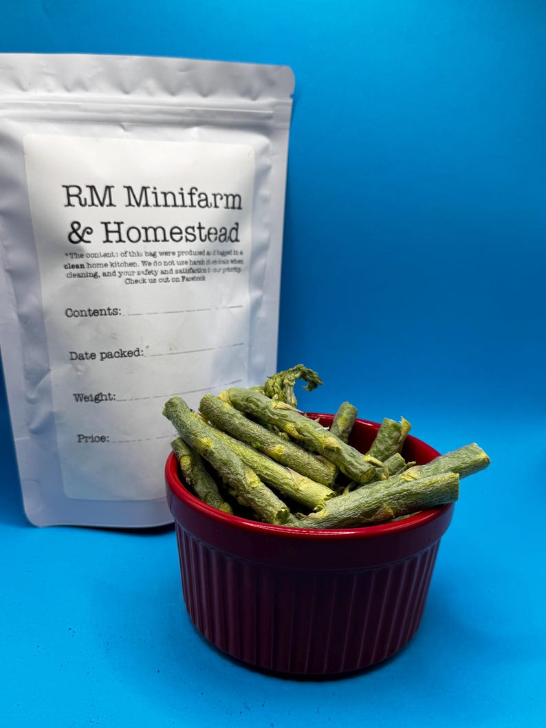 Asparagus organic freeze dried no apeel vegetable veggie snack