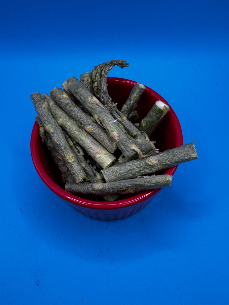 Asparagus organic freeze dried no apeel vegetable veggie snack