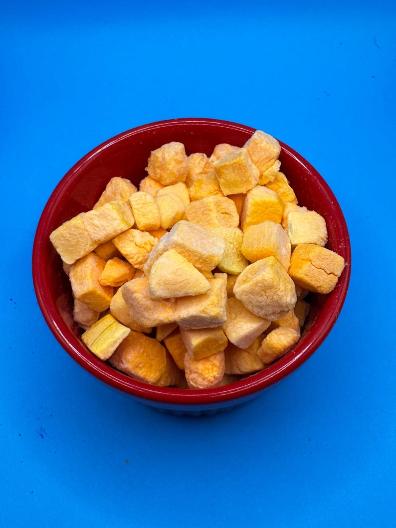 Butternut squash freeze dried organic no apeel vegetable snack veggie