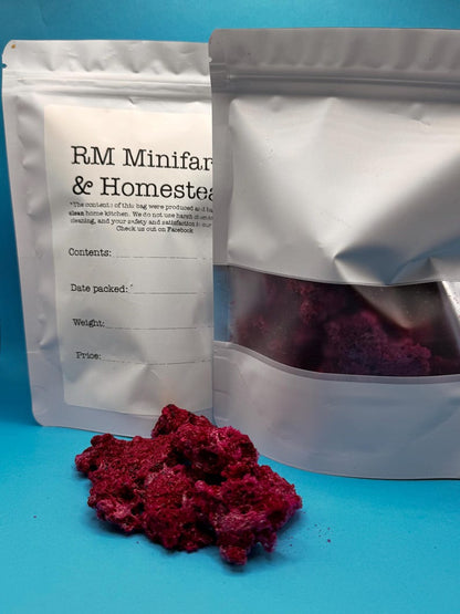 Dragonfruit organic no apeel freeze dried fruit snack crunchy treat