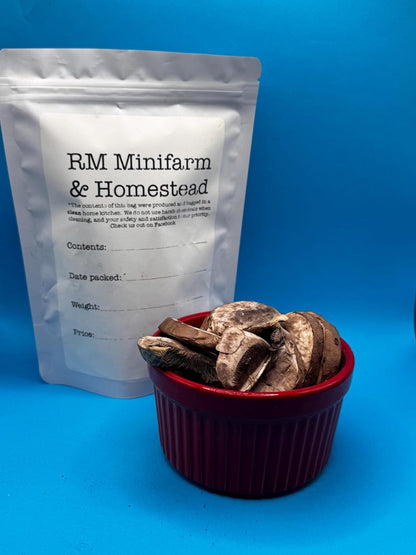 Mushrooms freeze dried organic no apeel vegetable veggie snack