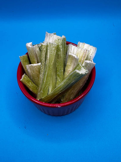 Celery freeze dried organic no apeel veggie vegetable snack