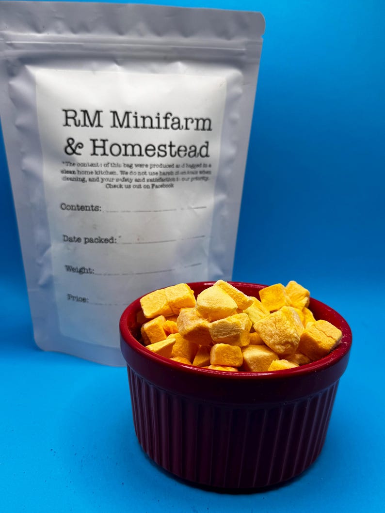 Butternut squash freeze dried organic no apeel vegetable snack veggie