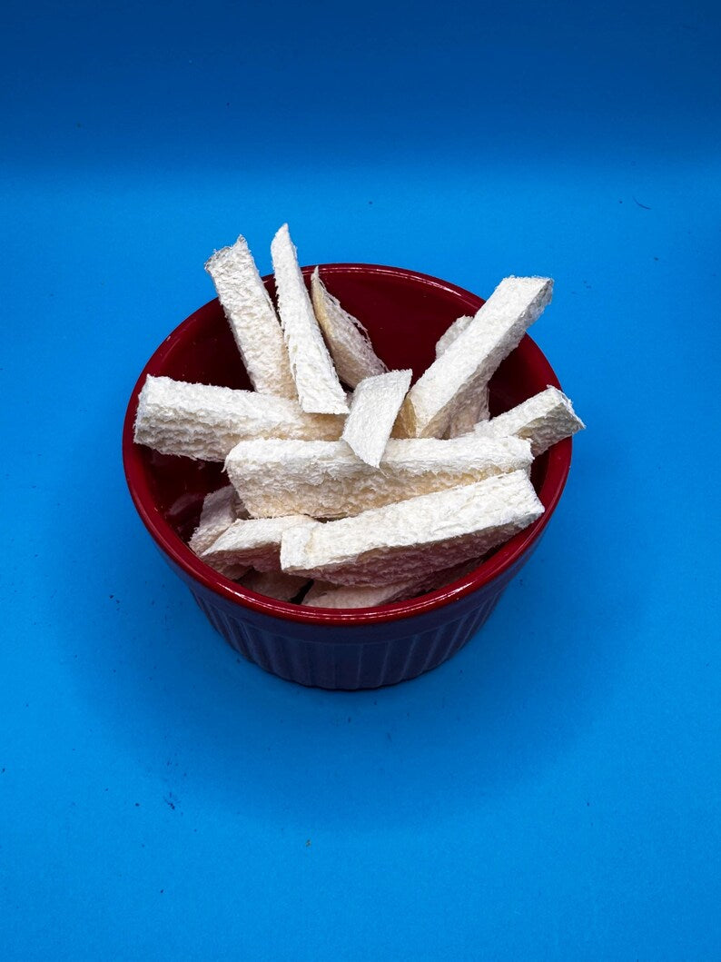 Jicama organic freeze dried no apeel veggie snack crunchy treat vegetable produce