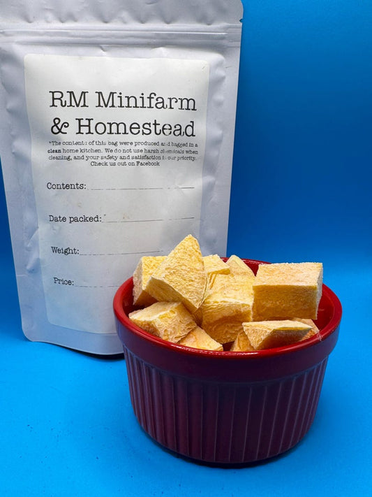 Rutabaga organic freeze dried no apeel veggie vegetable snack crunchy treat